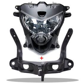 Malllmooo110oooo3-a Twom Front Headlight Lamp And Upper Fairing Bracket For Suzuki Gsxr600 Gsxr750 04-05 K4