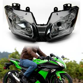 Tw-cq011005 Twom For Kawasaki Ninja 300 Ex300 2013-2017 Front Headlight Head Lights Lamp Assembly