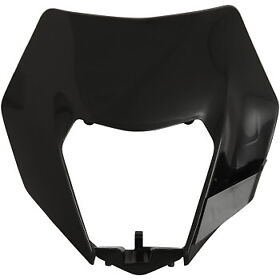 Kt04095001 Ufo Headlight Plastic Black For Ktm
