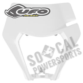 Kt05003042 Ufo Plastics Headlight Plastic Ktm White
