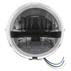 32809 United Pacific Headlight Motorcycle 8 Led Rh/lh 5 3/4 Inch Round For Pai