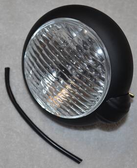 003881 Unity Manufacturing Style Motorcycle Headlight 5 Inch Pre-owned