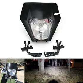Universal 12v 35w Motorcycle 2017 Headlight Indicator Fairing Lampshade For Dirt