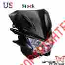 Us-ym-150 Oncemore Headlight 35w Off Road Dirt Bike Black Universal Fit Kawasaki Ktm Suzuki Yamaha