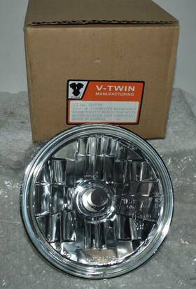 33-0755 V-twin Manufacturing Headlight For Harley Davidson Softail Fxst Dyna Xl 5 3/4 Inch #33-0755 H1