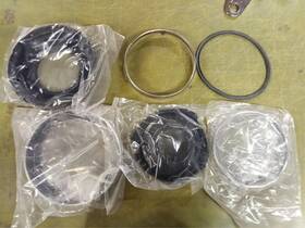 66702-81 V-twin Manufacturing 7 Inch H4 Headlamp Assembly Harley Fl Flh Flhr 1960-2003