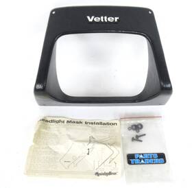 140100718 Vetter Nos Vintage Headlight Mask/trim For Quicksilver Fairings