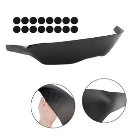 Lens-196-blk Vipih Front Lamp Lens Headlight Protection Fit Black For Touring Cvo 117 121 24