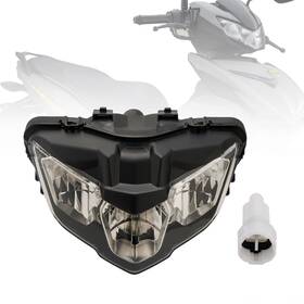 M513-a102-smk Vipih Front Headlight Grille Headlamp Led Protector Smoke For Yamaha Y15zr V2 19-21