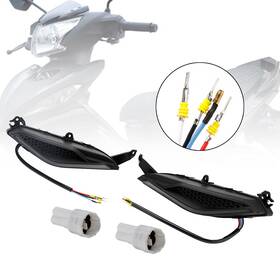 M513-a104-rby Vipih Front Headlight Grille Headlamp Protector For Yamaha Lc135 V2-v7 Scooter