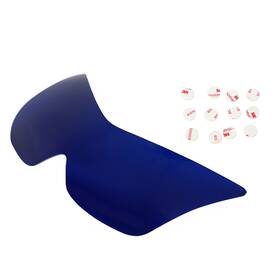 Lens-190-blue Vipjq Front Headlight Lens Guard Protector Blue Fit For Kawasaki Ninja Z1000 03-06
