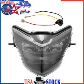 M513-a100-cle Vipjq Headlight Guard Protector Cover Haddlamp Kit Clear Fits For Yamaha Lc135 V2-v6