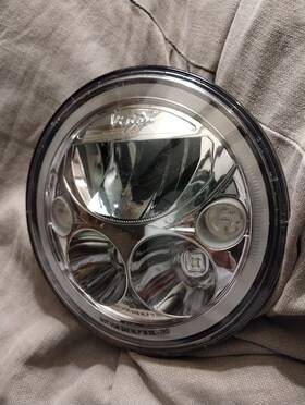 Xil-7rd Vision X Lighting Motorcycle Jeep 9-32v 7 Round Led Headlight Halo Works Unit