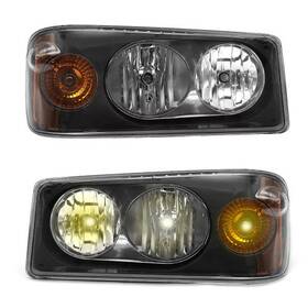 Granitegu713 Vlaeng Gu713 For Mack Truck Model One Pair Of Headlight Assemblie Including Lamp