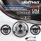 Vplh020u1 Liteway Chrome Harley Daymaker Led Headlight Kit Passing 602447448034