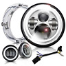W60wwh3p Ausi Inch Led Headlight Fog Passing Lights Dot 689740462752