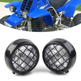 Waterttth 463984424925 2 X Lens Grills Headlights Fit For Yamaha Banshee 1987-2006 Warrior 350