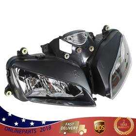On733720l Wflnhb New Front Headlight Assembly Headlamp Light Fit For Honda 2003-2006 Cbr600rr