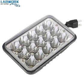 On734060l Wflnhb 4x6 Inch For Suzuki Drz400 Sm Truck Led Hi/lo Projector Sealed Beam Headlight Us