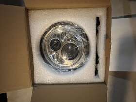 A10hl701nsus White Harley 7 Inch Round Super Led Headlight For 2014-2020 Motorcycle