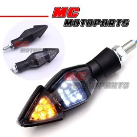 Rmtslt110whmm509 White Amber Front Turn Signal Running Light For Street Triple Bonneville