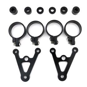 Mlhwffhb00154 Xitomer 2pcs 54mm Headlamp Bracket Front Fork Headlight Mount Holder Clamp Replacement