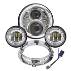Xjx-1156 Bicyaco Inch Led Headlight With Matching Passing Lamps 680491812087