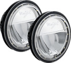 Xmc-45rdhkit Vision Two Round Chrome Vx Led Headlight With Halo Motorcycle