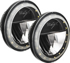 Xmc-575odbakit Vision Two Black Chrome Face Oval Amber Halo Vx Led