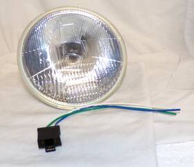 09-0051 Yamaha 73 Tx650 Xs2 7 Inch Quartz Halogen Headlight Conversion Kit