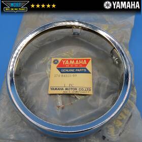 174-84315-60-00 Yamaha Nos Oem Ycs1 Headlight Head Light Lamp Trim Ring