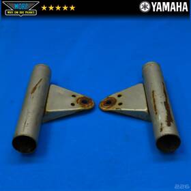 276-23131-50-52 Yamaha 1971 Ht1 90 Headlight Head Light Mounting Brackets Mounts Oem 70-71