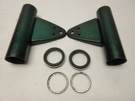 291-23131-60-m3 Yamaha 1971 Dt250 Dt 250 Dt1 Dt2 Headlight Ears Upper Fork Covers
