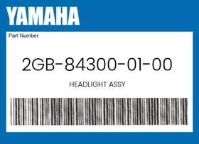 2gb-84300-01-00 Yamaha Genuine Headlight Assy -