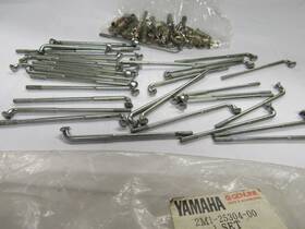 2m1-25304-00 Yamaha Nos Rear Wheel Spoke Set 1979 Xs650
