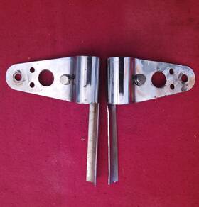 368-84119-00-00 Yamaha Gt80 Headlight Bucket Brackets 1973-1976