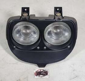 3es-84310-00-00 Yamaha Zuma Ii Cw 50 Oem Pre-bug Complete Head Light Lamp With Bezel Assy