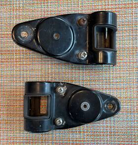3h7231210033 Yamaha 80 81 Xt500 Enduro Headlight Ears Brackets Left/right Xt 500