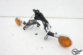 3ht-23174-00-00 Yamaha 15-18 Sr400 Oem Headlight Bracket Mount Left Right Turn Signal Head Lamp
