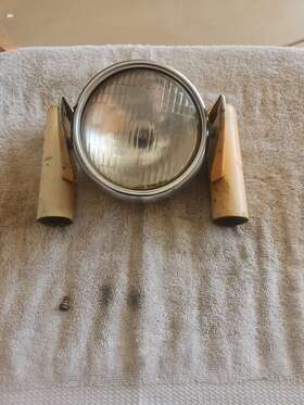 498-84130-60 Yamaha 1975 1976 Dt250 Dt400 Oem Headlight Assembly #498-84130-60 #7509