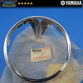 498-84195-60-00 Yamaha Nos Oem Dt Rd Xt 100 125 250 400 500 Headlight Trim Ring