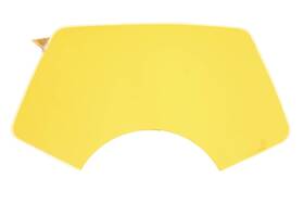 4v5-84141-00-00 Yamaha New Oem Yellow Headlight Emblem Decal Nos