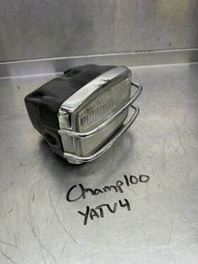55x-84330-00-00 Yamaha Oem 88 87 Champ Yfm 100 Headlight Head Light Lamp Assembly Cracked