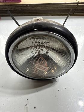 Yha-136 Yamaha 1977 Dt250 Headlight Bucket And Brackets