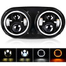 Yg00001a01 Dual Led Motorcycle Headlight For Road Glide 689827025870