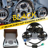 Ys-332008-7187 Unbranded Led Projector Headlight Fog Passing Lights Fits Harley Touring