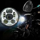 Ys-332008-9159 Unbranded Inch Projector Led Headlight For Harley Davidson Silver