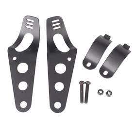 Yusen233 550733276710 For Suzuki Harley Head Lamp Holder Headlight Mounting Brackets Fork Kit Blk