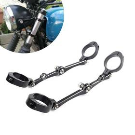 Yusen233 550733948891 Universal Motorcycle Headlight Turn Light Mount Bracket Fit 39/41mm Fitk Tube