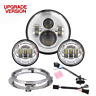 Z-018800e Inch Led Headlight Fog Passing Lights Motorcycle Headlamp 689827533924